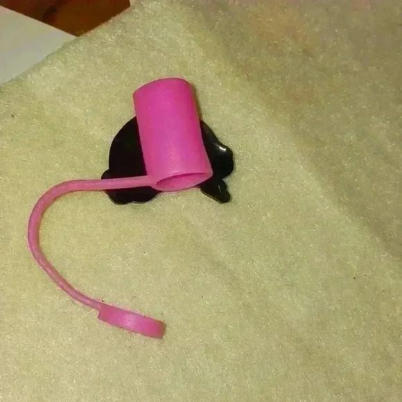 Silicone Reusable Straw Topper 10mm 0.4in - Picture 2 of 2